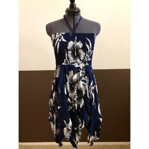 Blue/white Hawaiian Dress